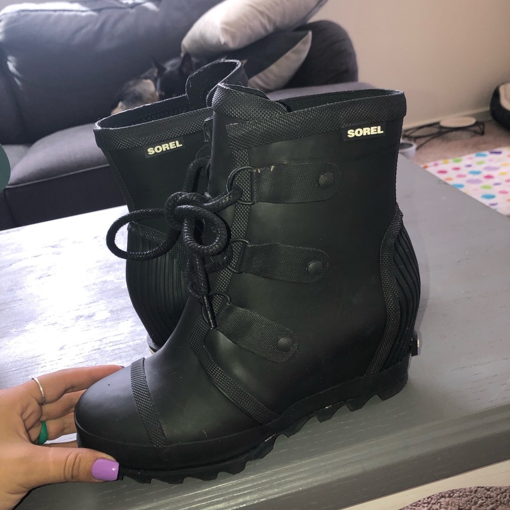 Sorel Joan Rain Wedge